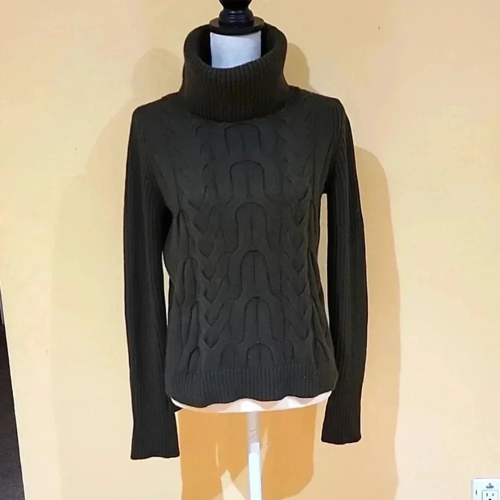 Alexander mcqueen Forest Green sweater